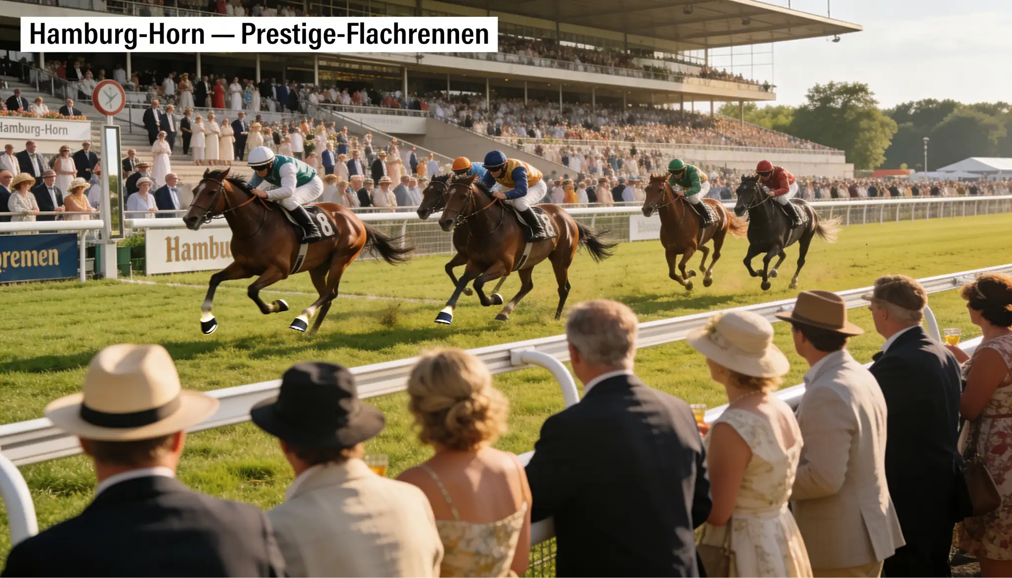 Deutsches Derby in Hamburg - Wetten auf Deutschlands prestigeträchtigstes Pferderennen