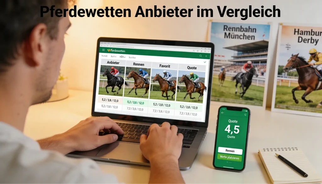 Pferdewetten Anbieter Vergleich: GGL-lizenzierte Wettseiten in Deutschland