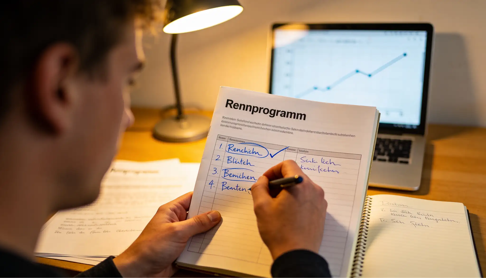 Pferdewetten Strategie: Formanalyse und Notizen vor einem Rennen